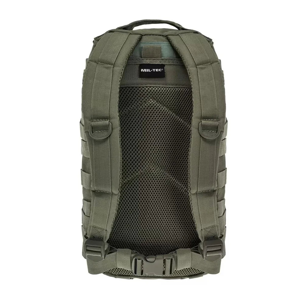 MIL-TEC U.S. Assault Tactical Backpack - 20L Olive Green